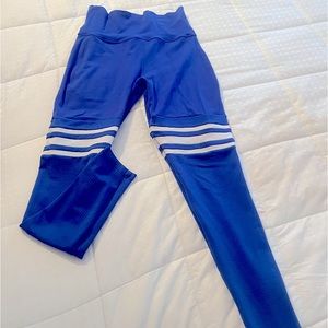 Bombshell blue thigh highs